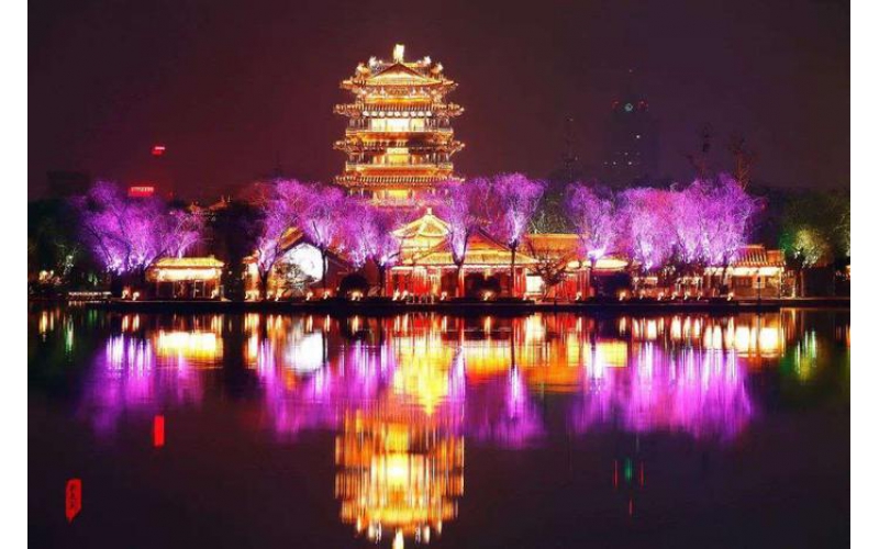 濟(jì)南亮化工程，濟(jì)南照明工程，濟(jì)南城市夜景亮化工程，濟(jì)南樓體亮化工程