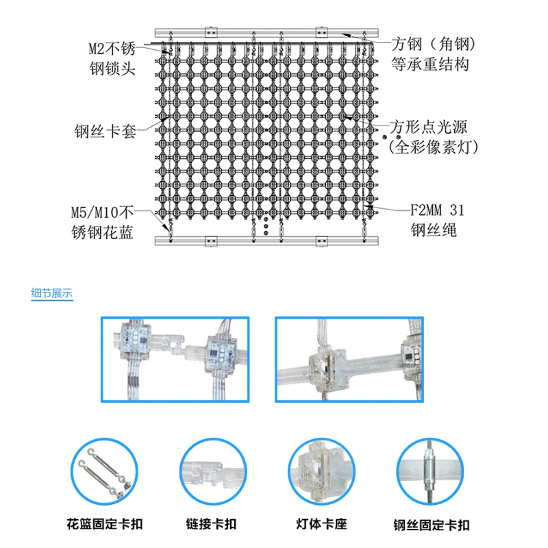 P62.5全彩網(wǎng)格屏，網(wǎng)格軟屏，戶(hù)外LED網(wǎng)格屏